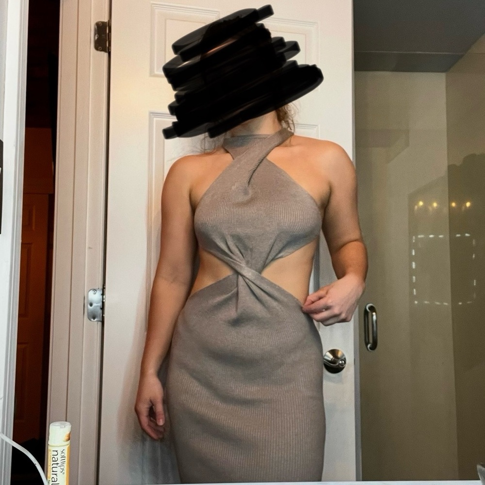 Complex twist dress